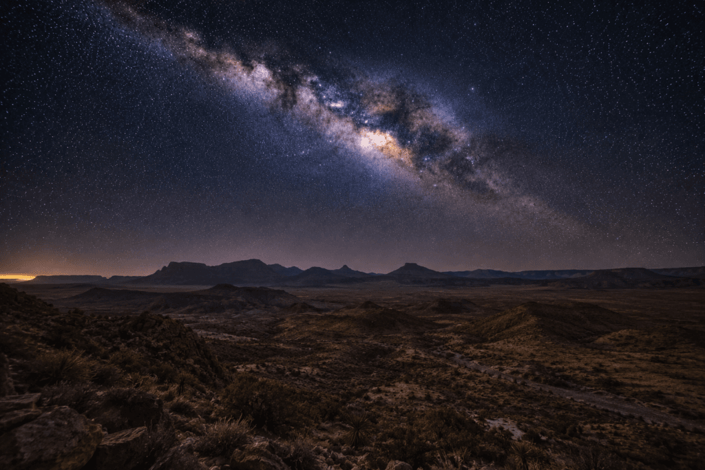 Dark skies over Big Bend during Milky Way season