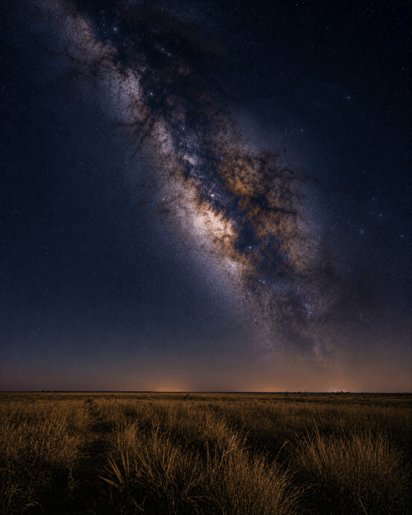 Astrophotography scene in Kissimmee Prairie Preserve